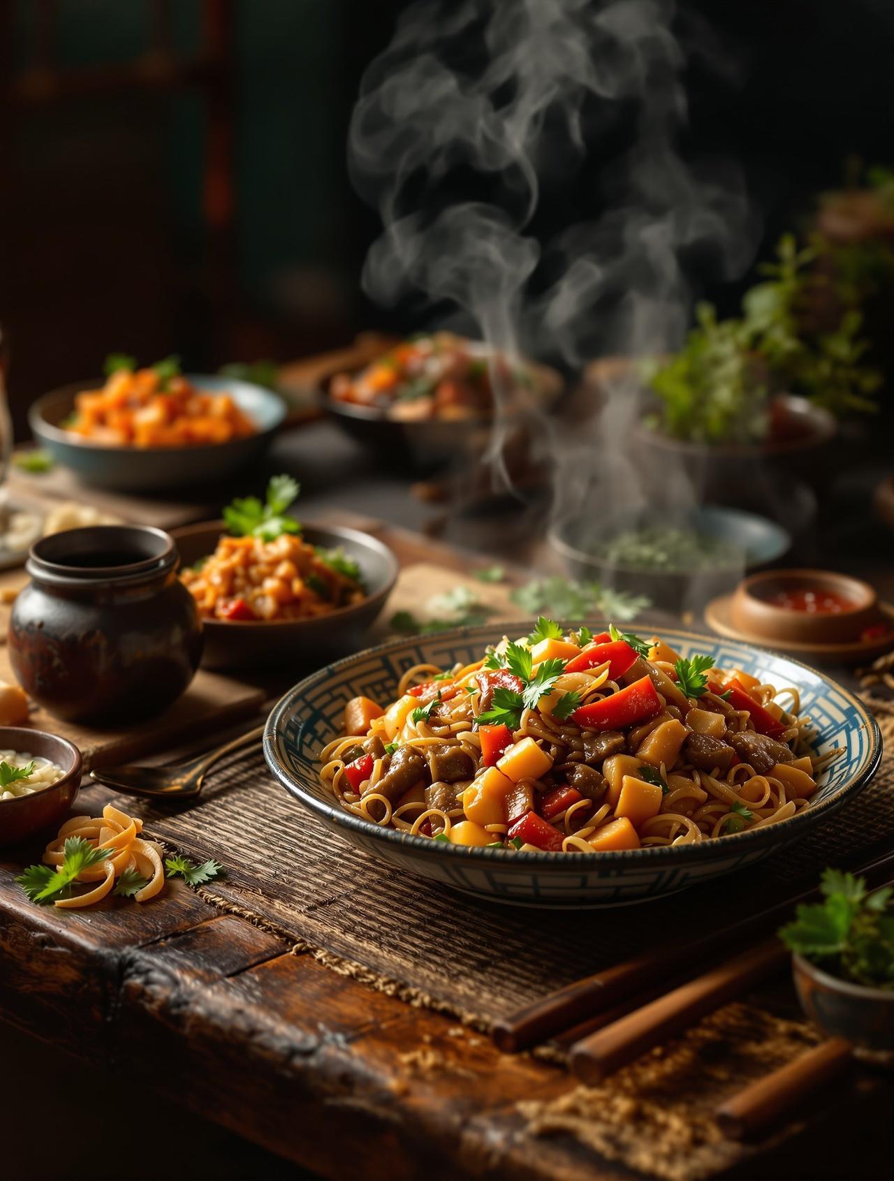 素白白影视作品《味觉中国》高清海报